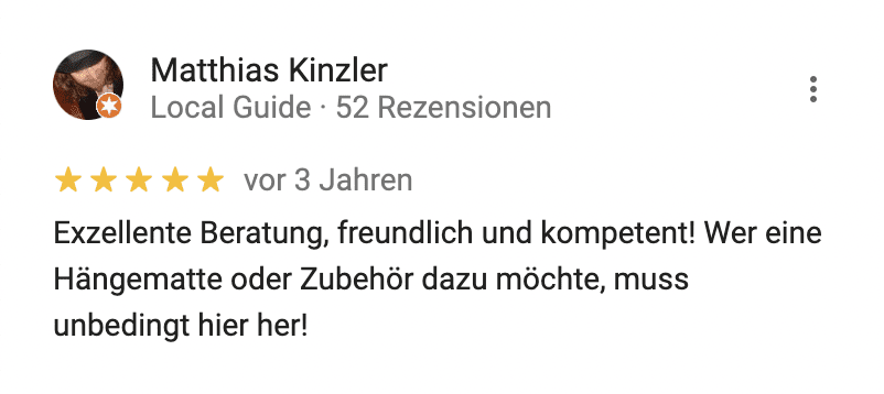 Die Hängematte Rezensionen #2